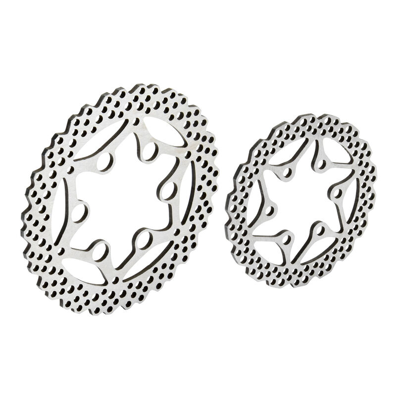 1/4 YZ Style Steel F/R Brake Rotor Set: Promoto-MX/SM